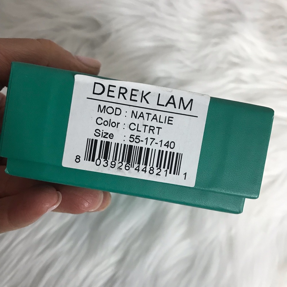 Derek Lam Natalie Cloud Tortoise Retro Sunglasses - Picture 7 of 16